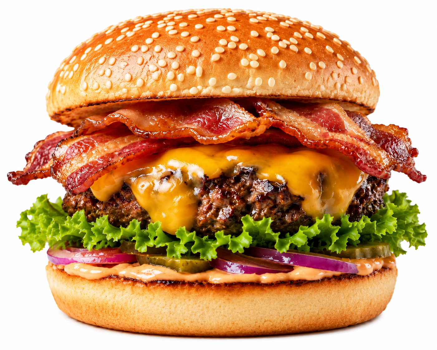 200g Big Boy Angus Cheese & Bacon Burger