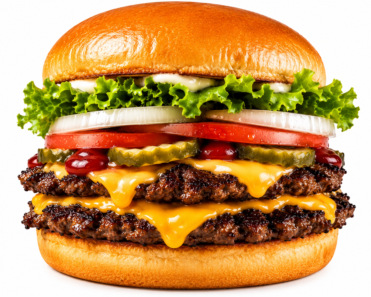 Hamburguesa Doble con Queso